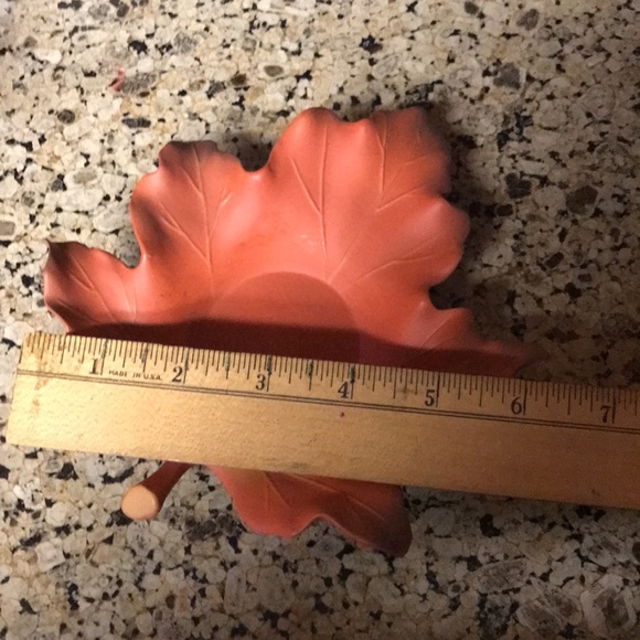 Orange Leaf Partylite Candle Holders - Picture 5 of 6